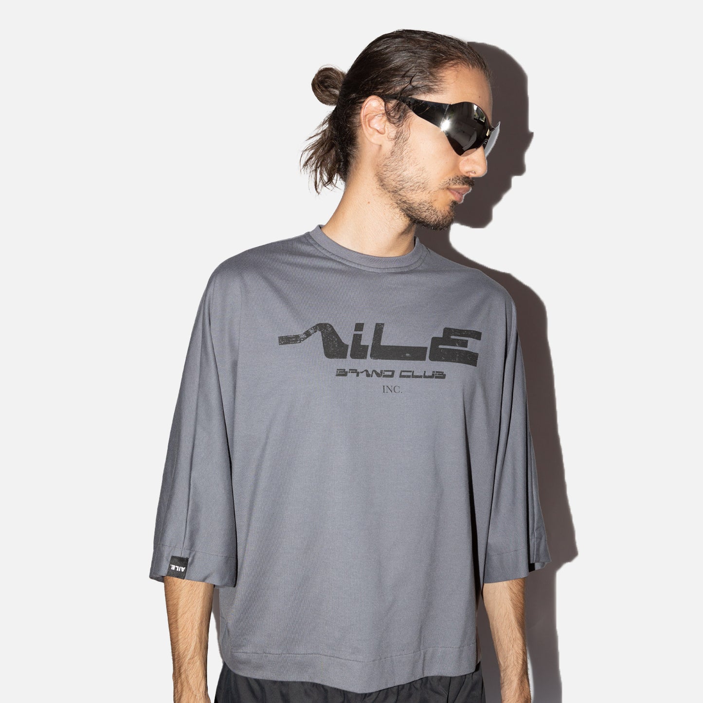 OVERSIZE CROPPED BAT T-SHIRT