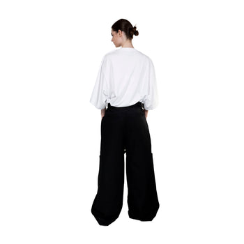 SKIRT-PANTS WITH HOLES - "THE BED".