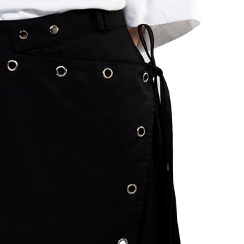 SKIRT-PANTS WITH HOLES - "THE BED".