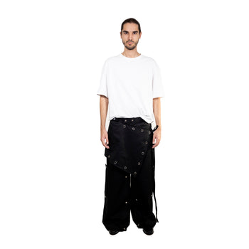 SKIRT-PANTS WITH HOLES - "THE BED".