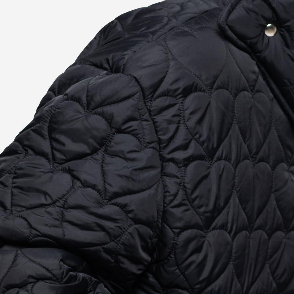 BLACK HEARTS PUFFER