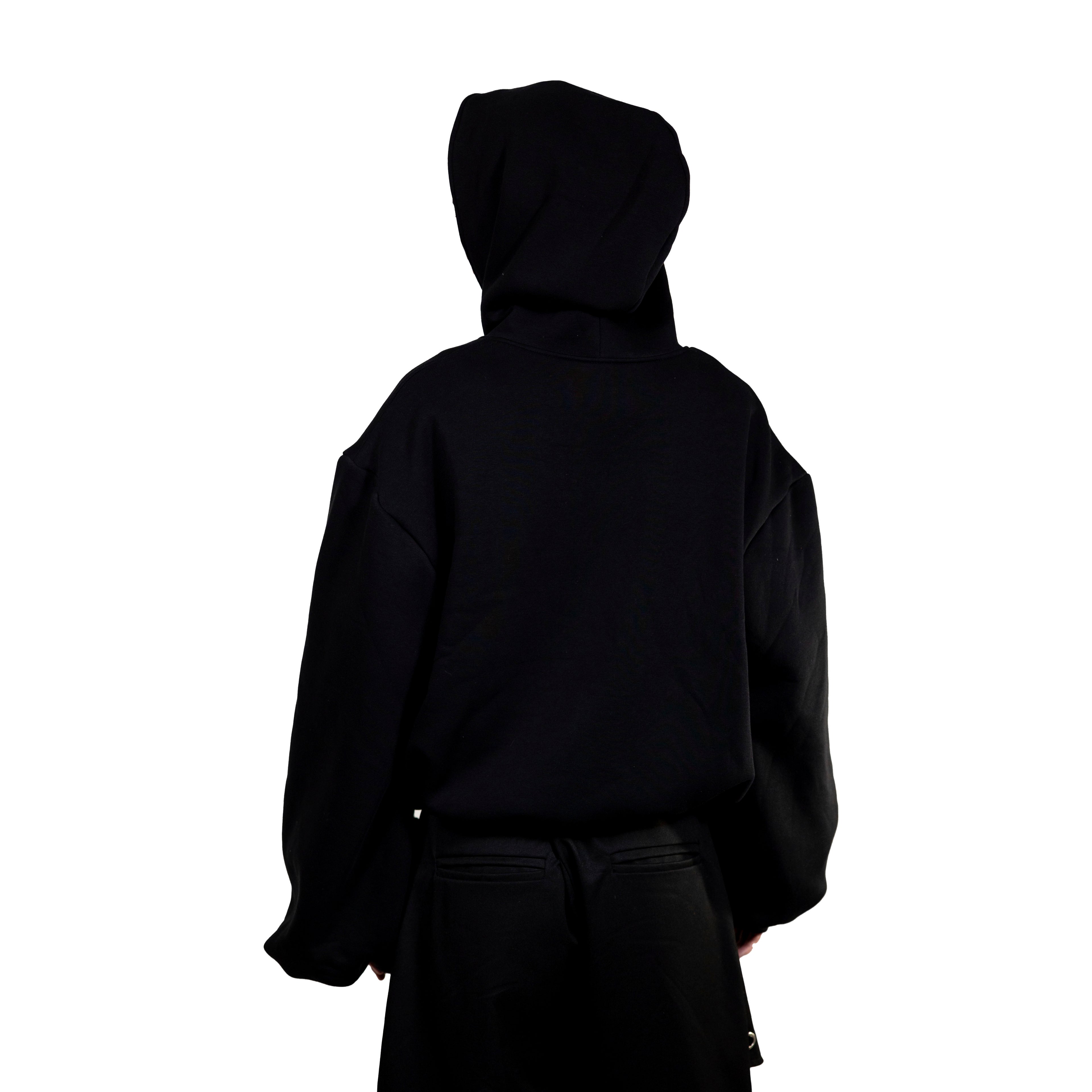 AILE handcrafted hoodie, designed and made in Galicia. Premium streetwear built to last.