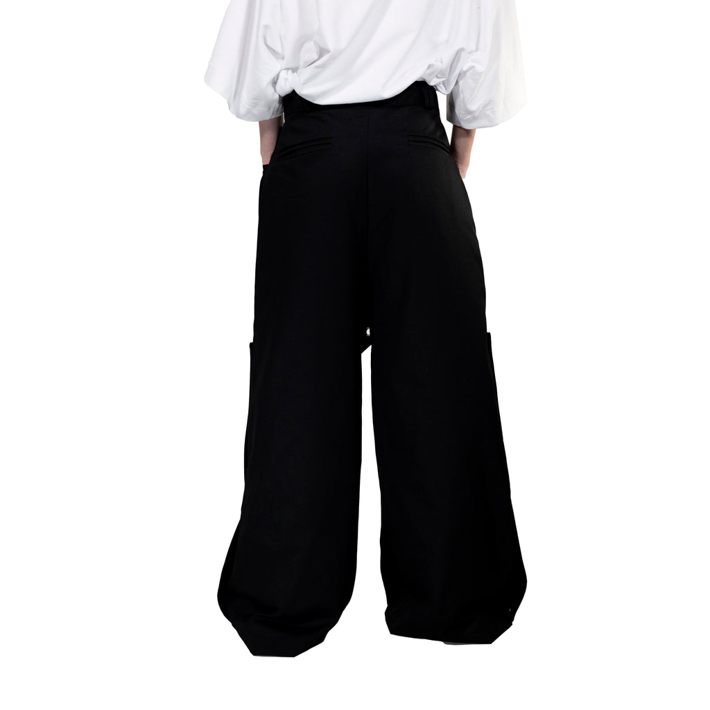 FALDA-PANTALÓN CON AGUJEROS - Artesanal hecho en Vigo