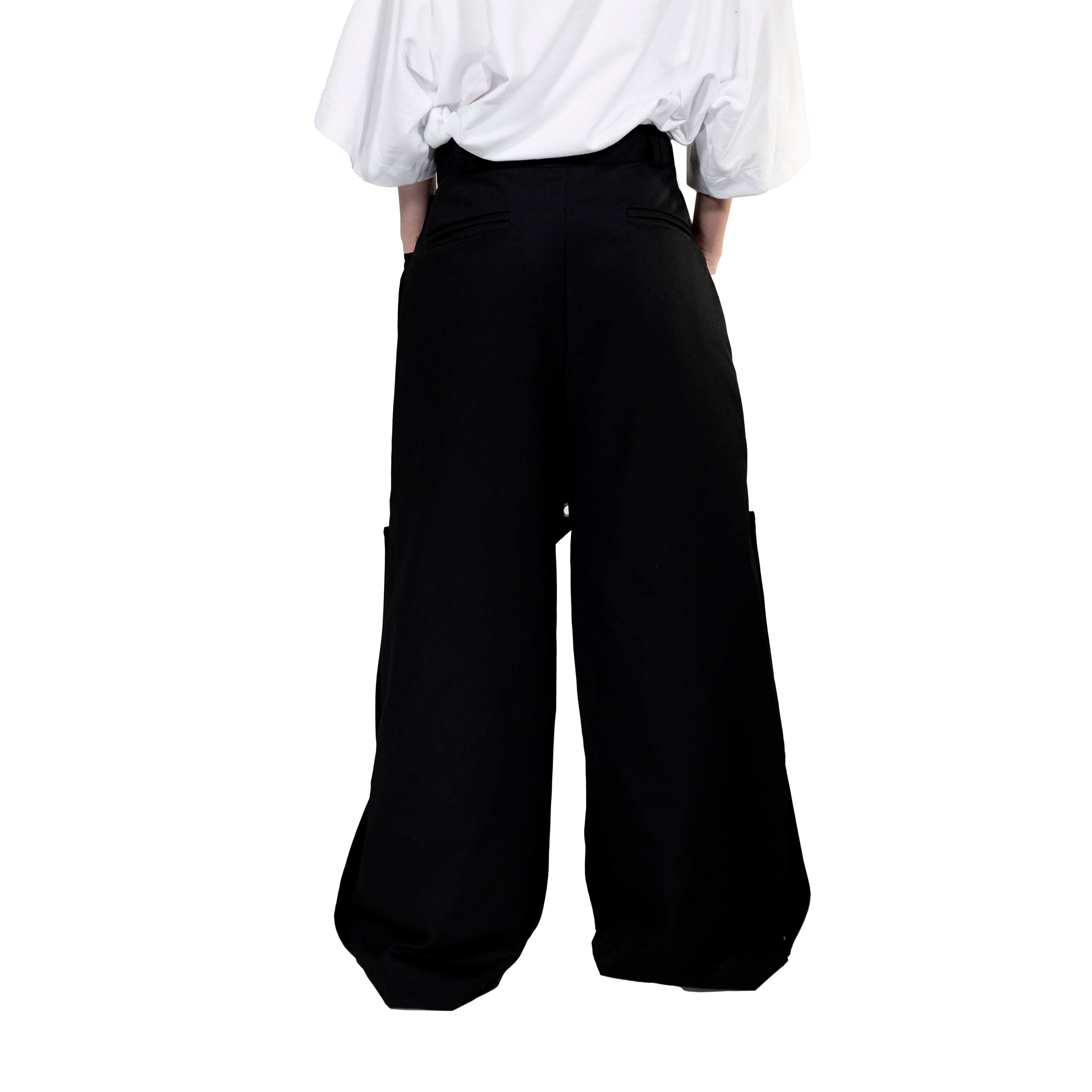 FALDA-PANTALÓN CON AGUJEROS - Artesanal hecho en Vigo