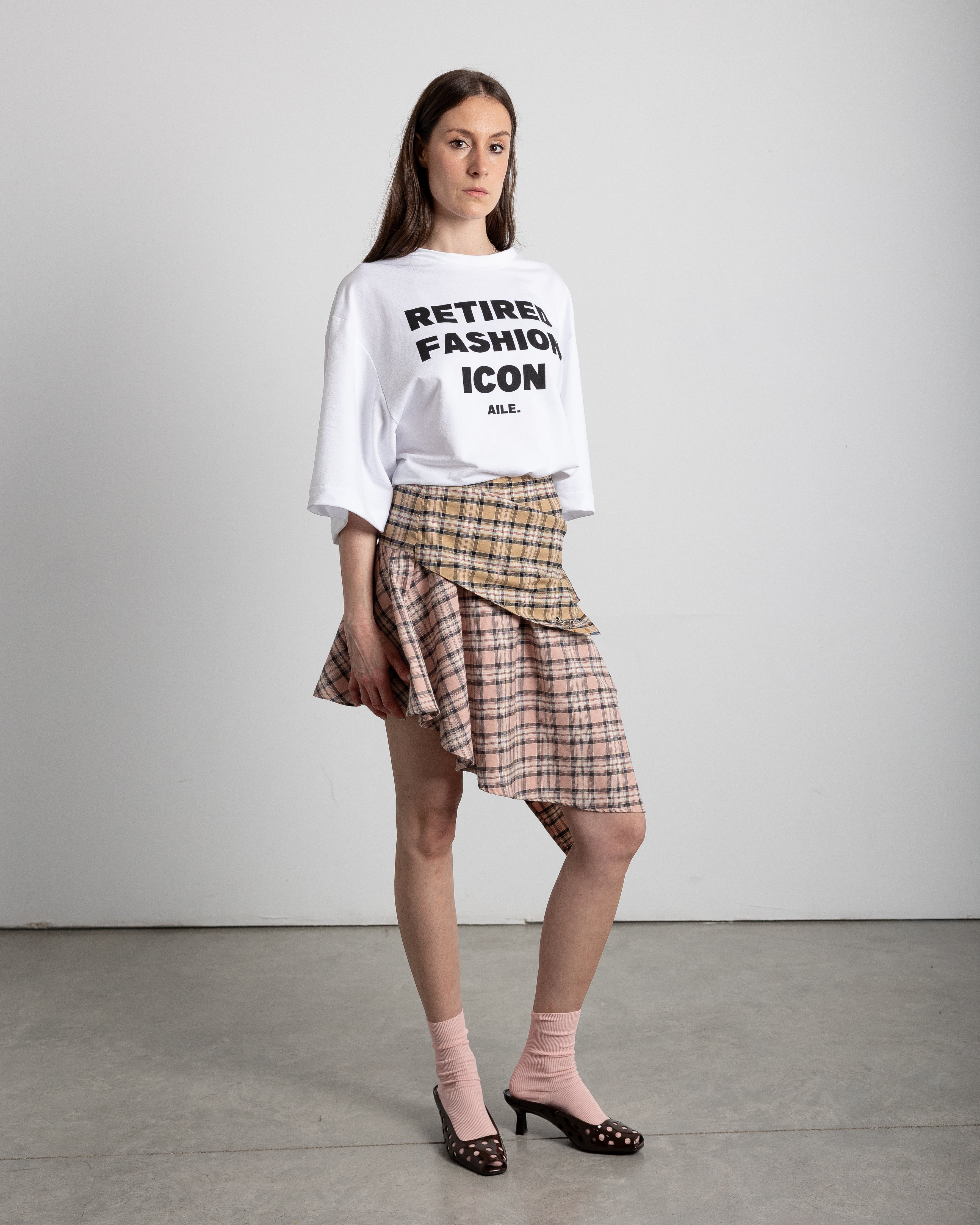 PLAID SKIRT