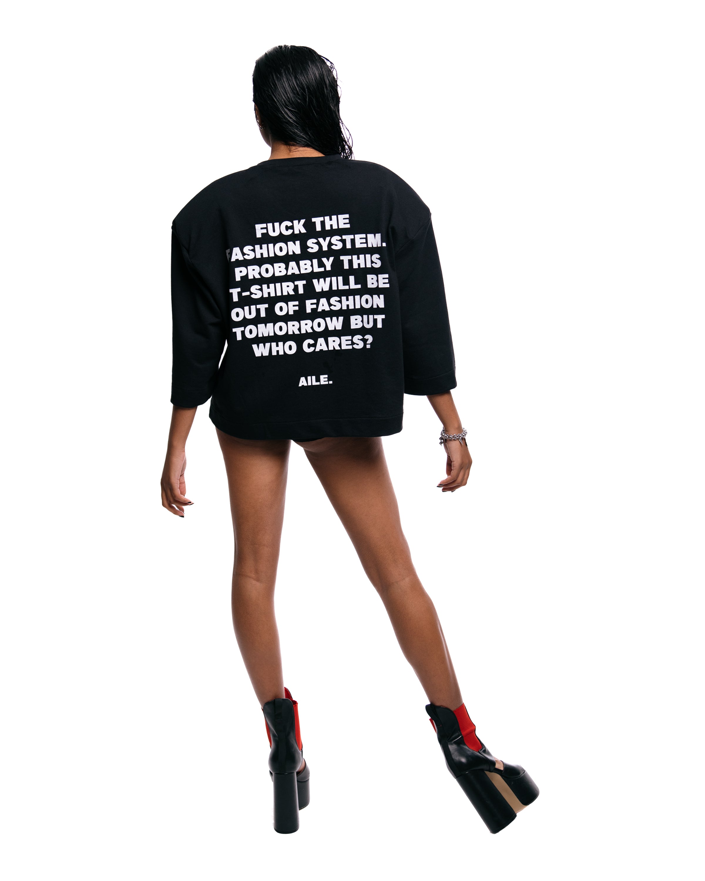 FUCK FASHION SYSTEM T-SHIRT