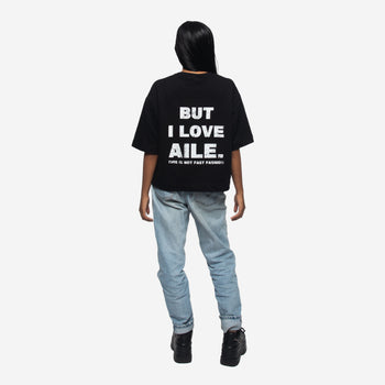 I HATE FASHION T-SHIRT IN BLACK