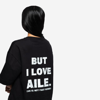 I HATE FASHION T-SHIRT IN BLACK