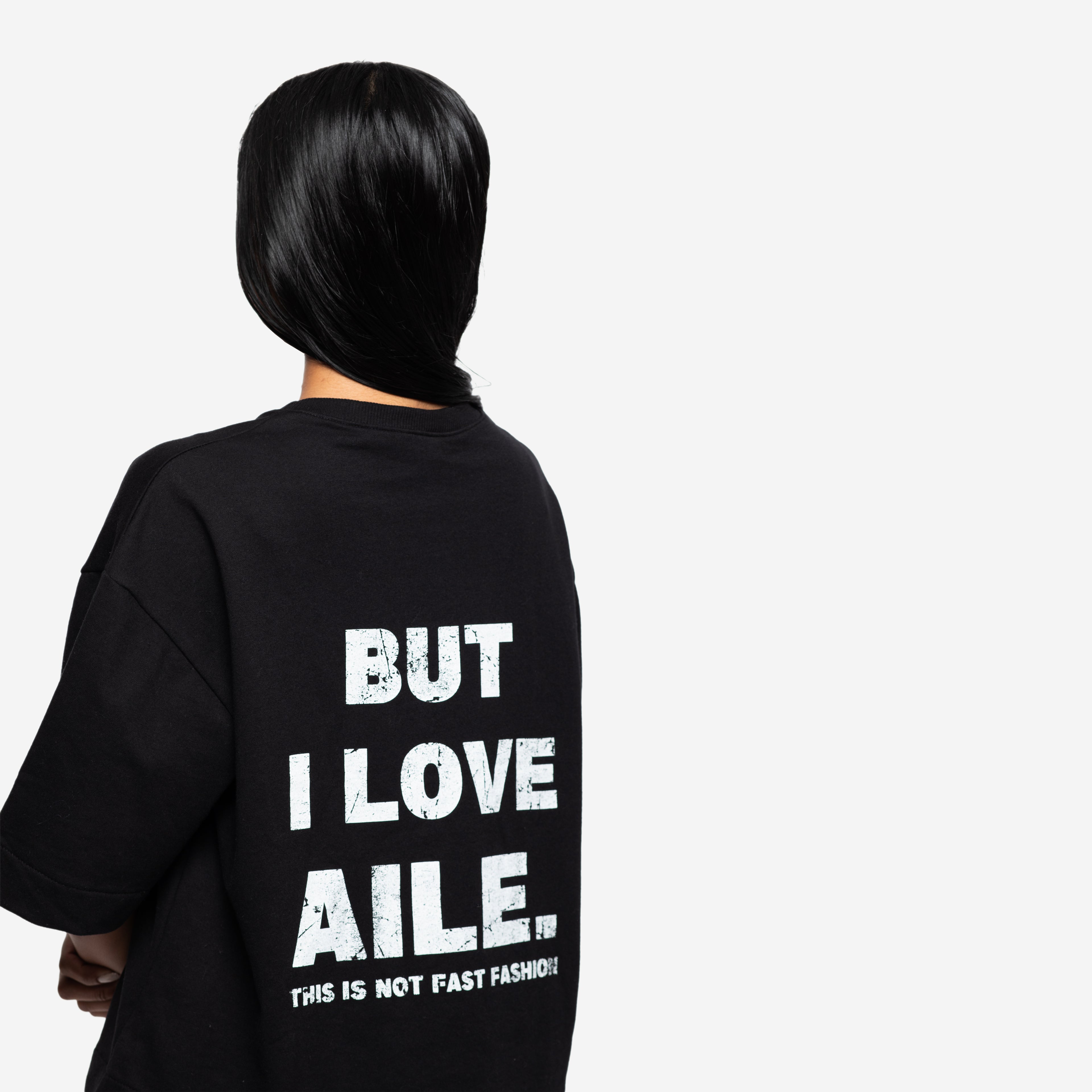 I HATE FASHION T-SHIRT IN BLACK