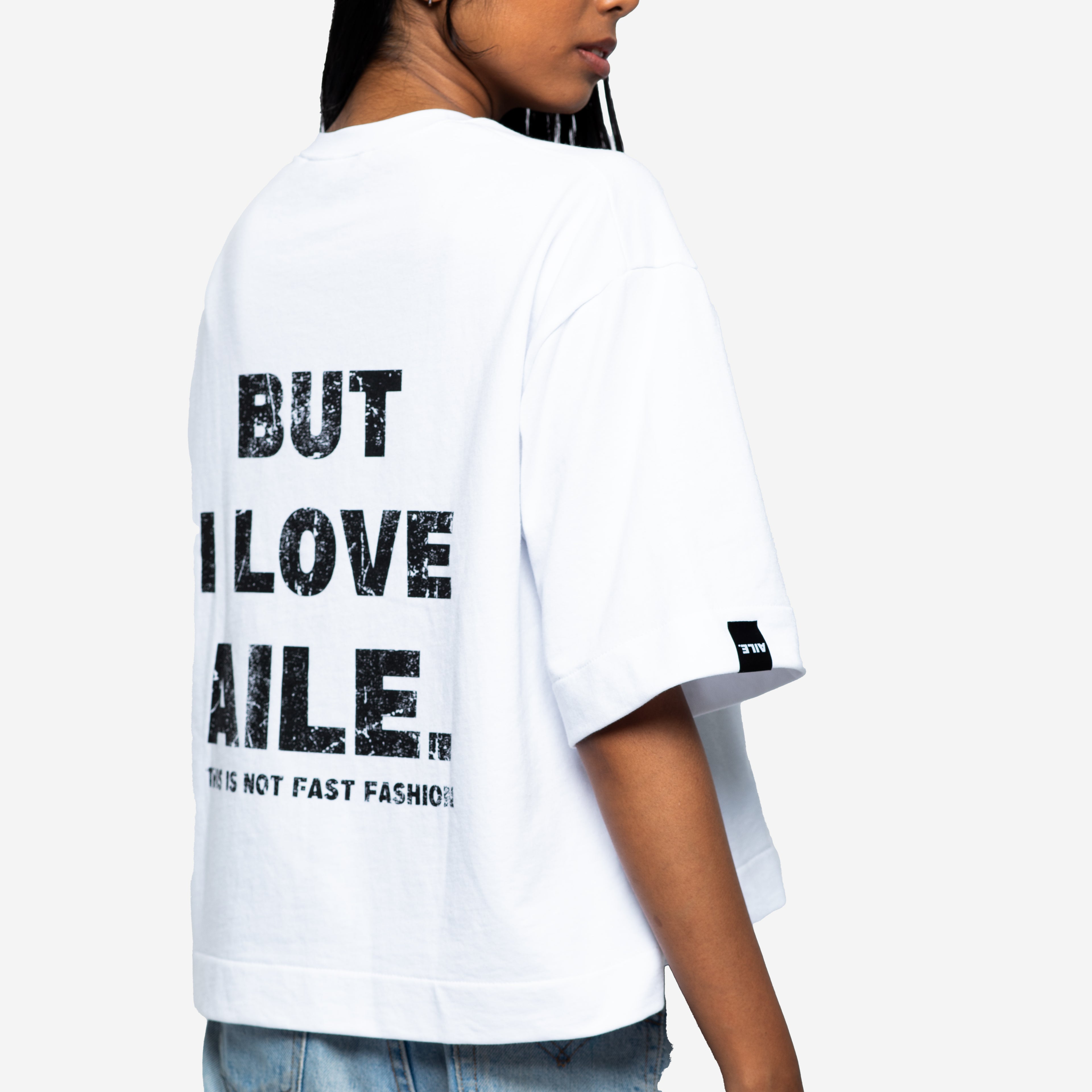 I HATE FASHION T-SHIRT IN WHITE