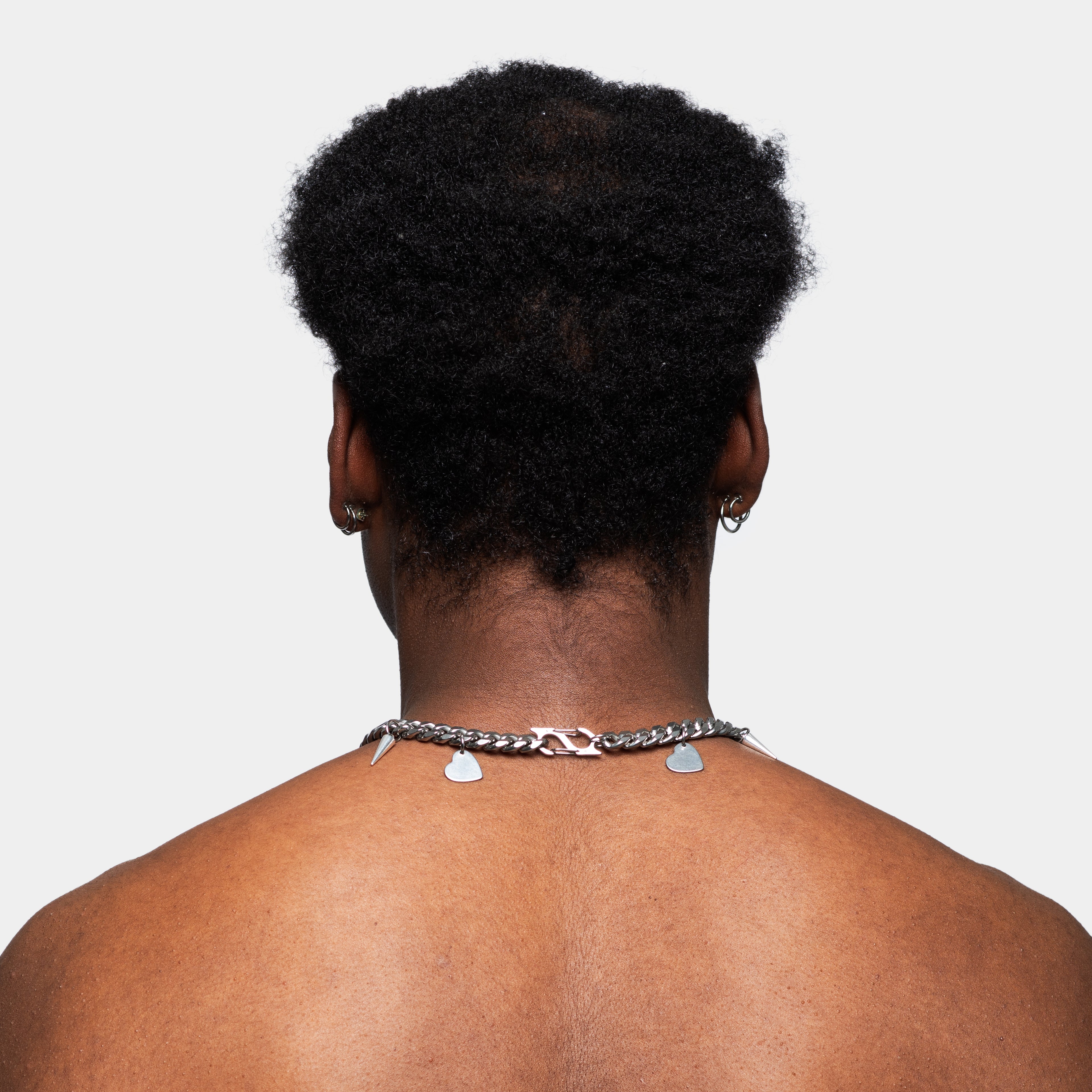 HEART AND LOGO NECKLACE
