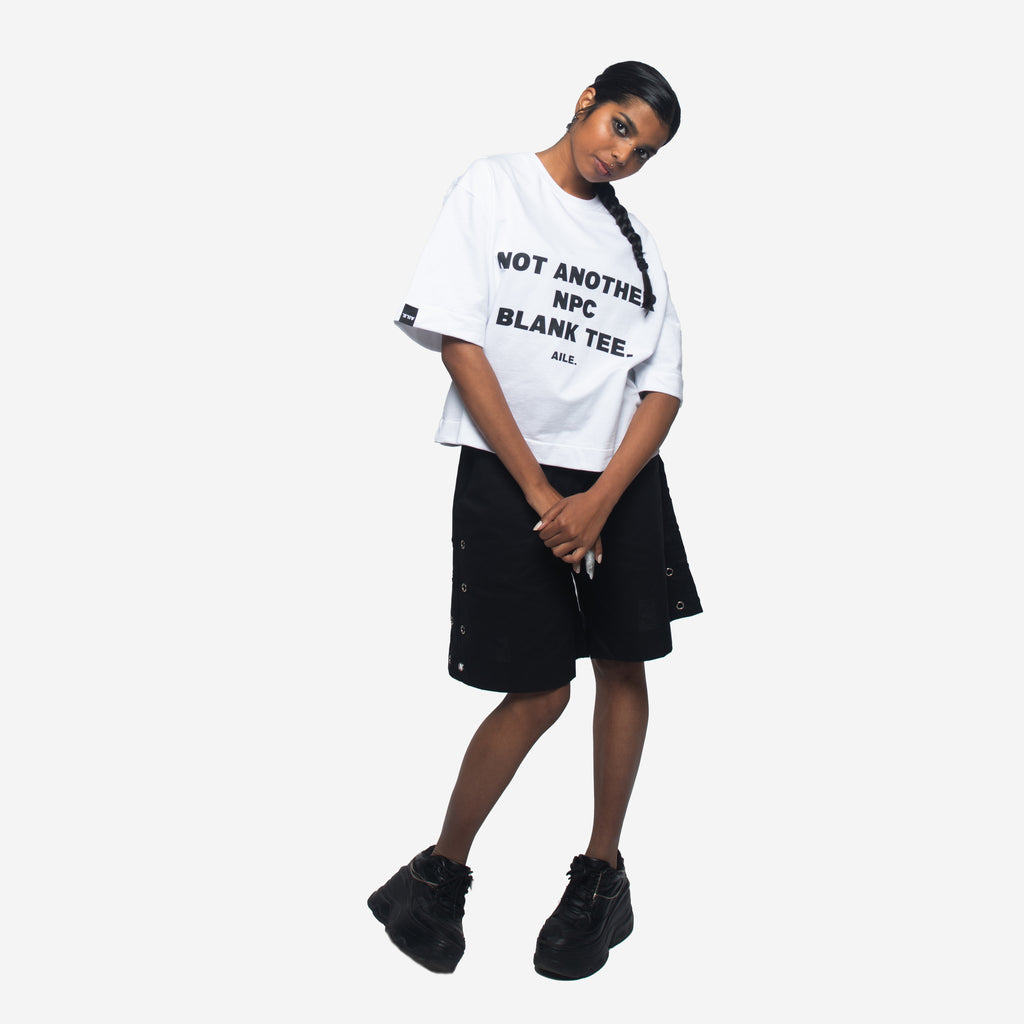 OVERSIZE CROPPED NPC T-SHIRT