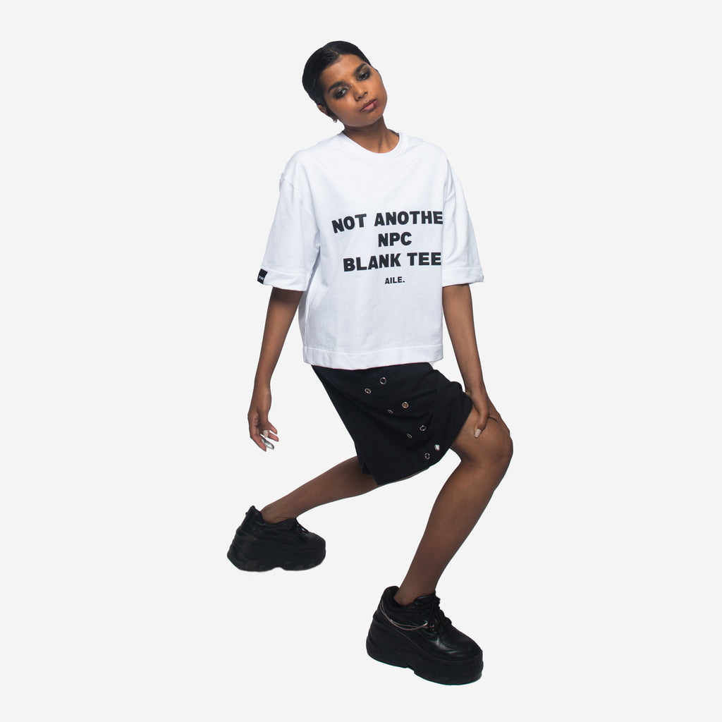 OVERSIZE CROPPED NPC T-SHIRT
