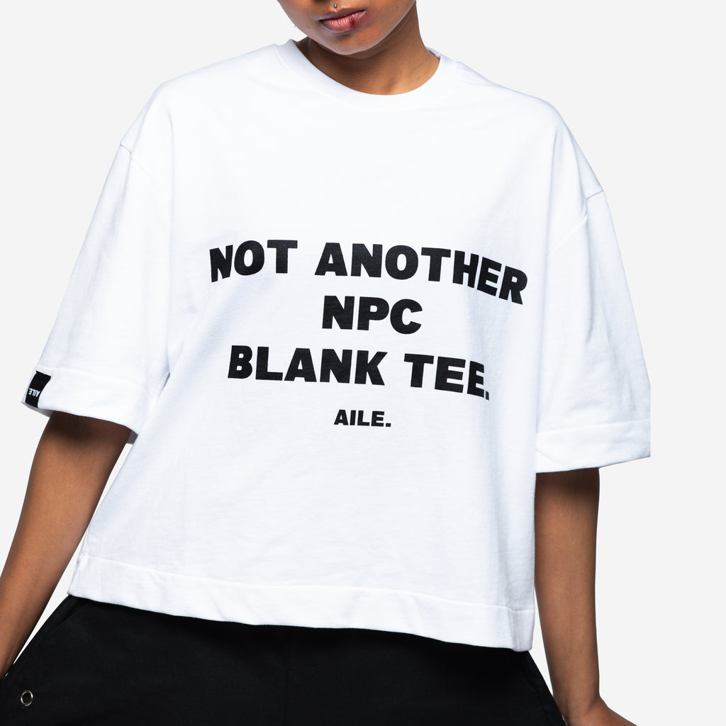 OVERSIZE CROPPED NPC T-SHIRT
