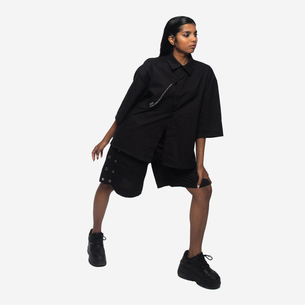 OVERSIZE SHIRT IN BLACK