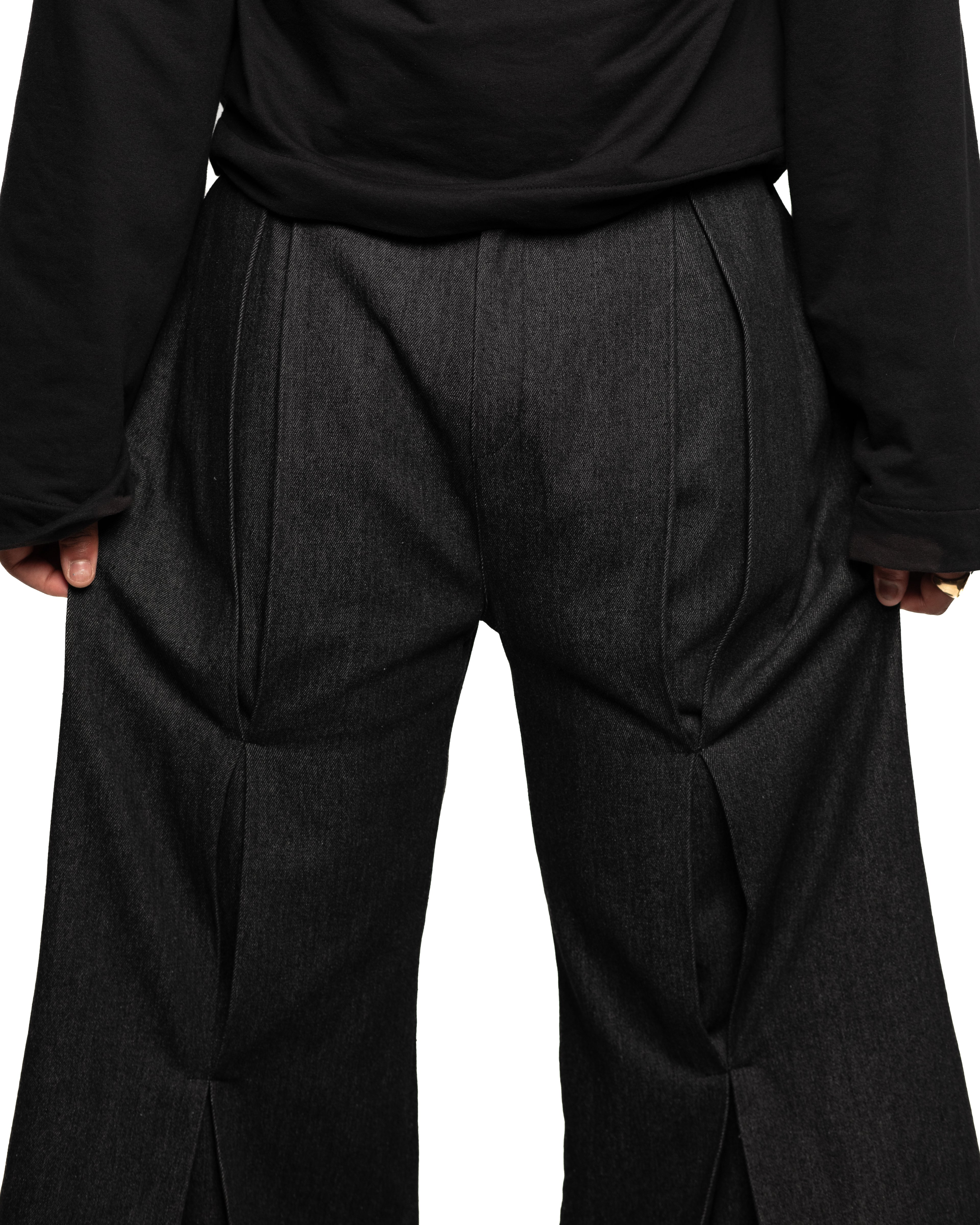 BLACK DENIM XXL PANTS