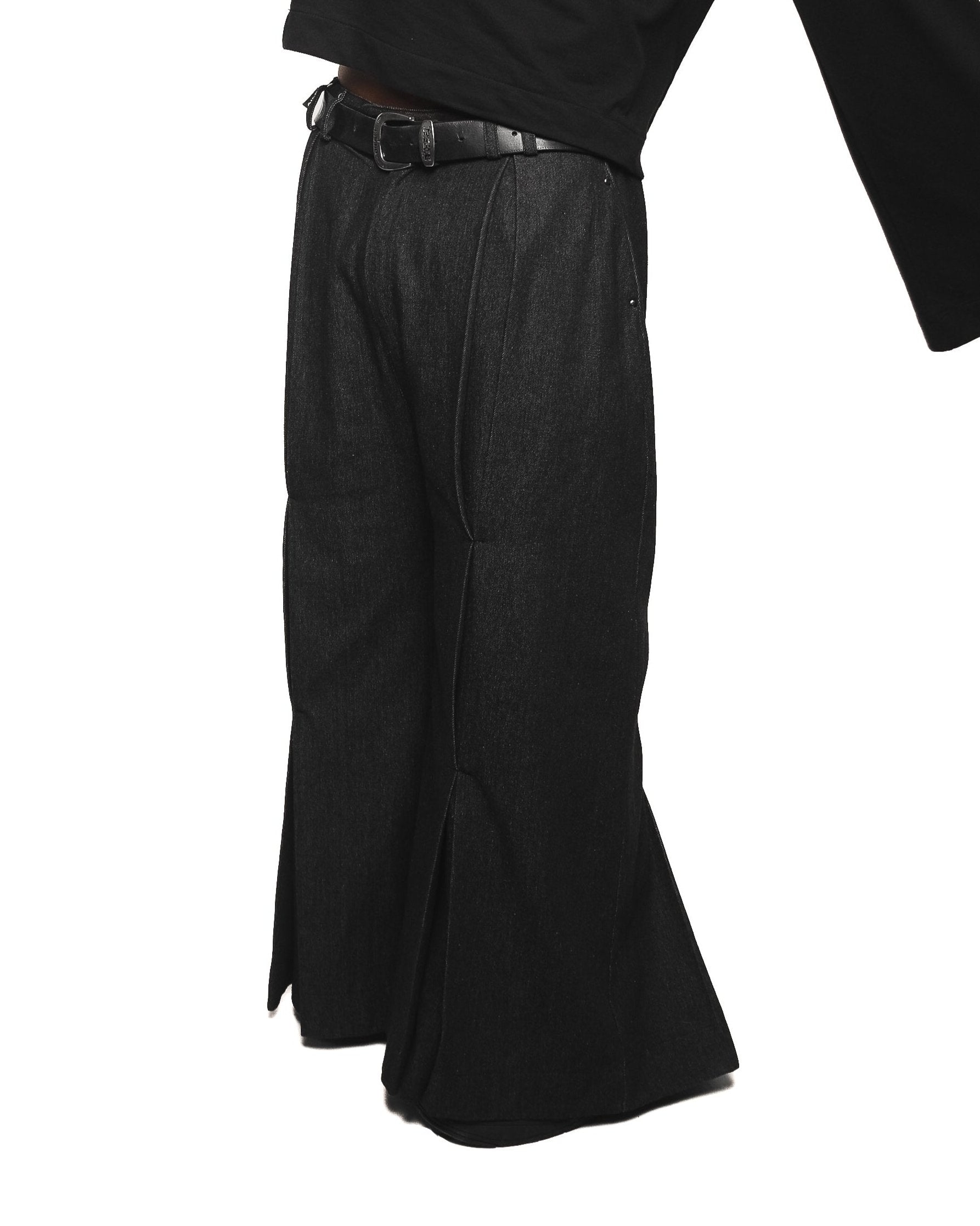 BLACK DENIM XXL PANTS