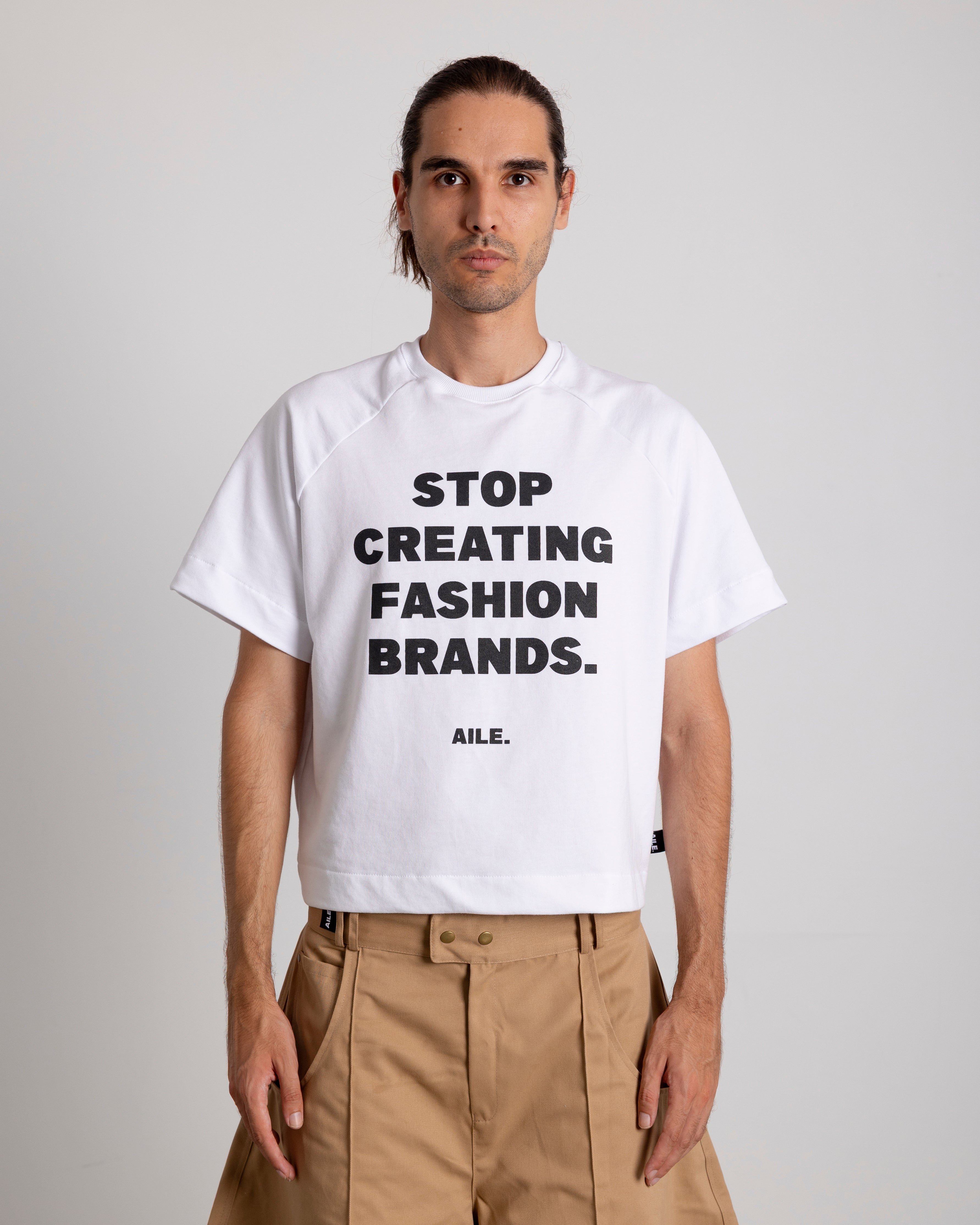 STOP CREATING FASHION BRANDS TEE
