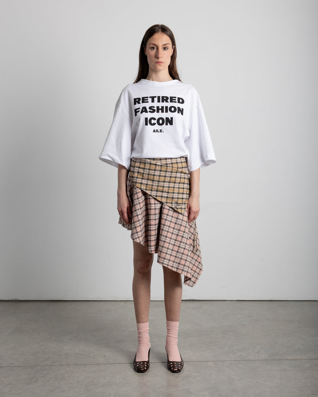 PLAID SKIRT