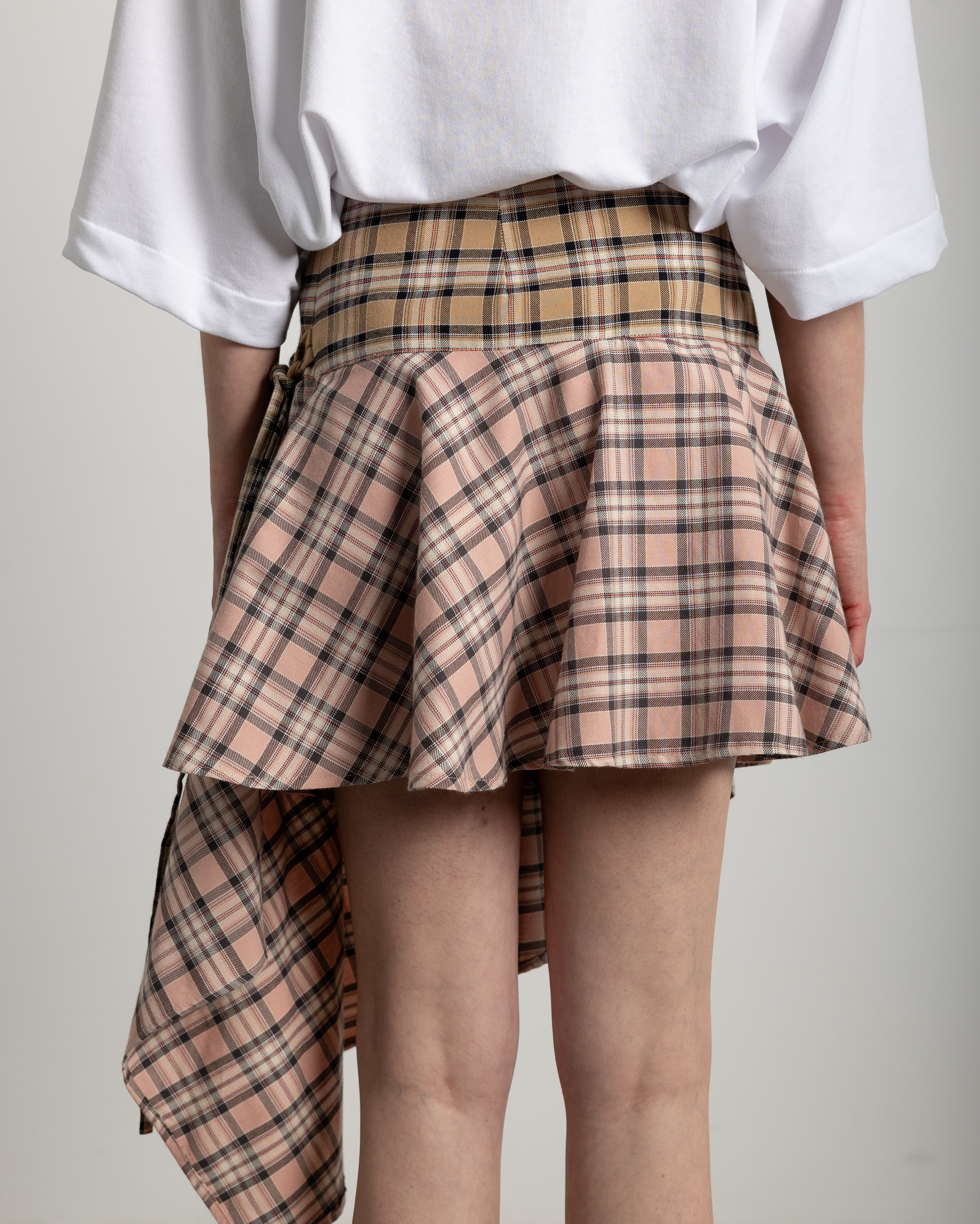 PLAID SKIRT