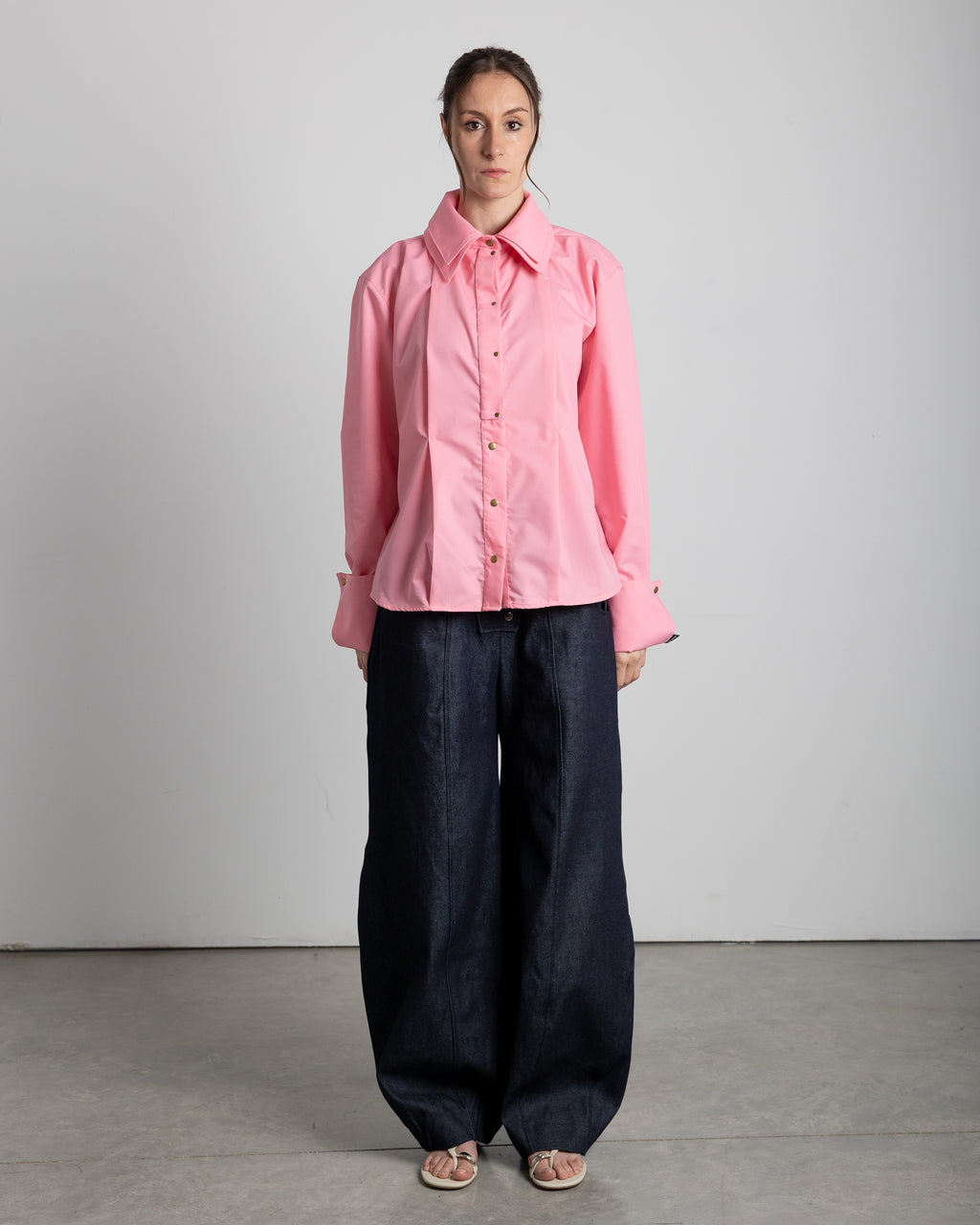 PINK SIGNATURE SHIRT - FLAMINGO