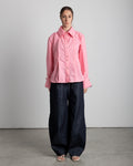 PINK SIGNATURE SHIRT - FLAMINGO