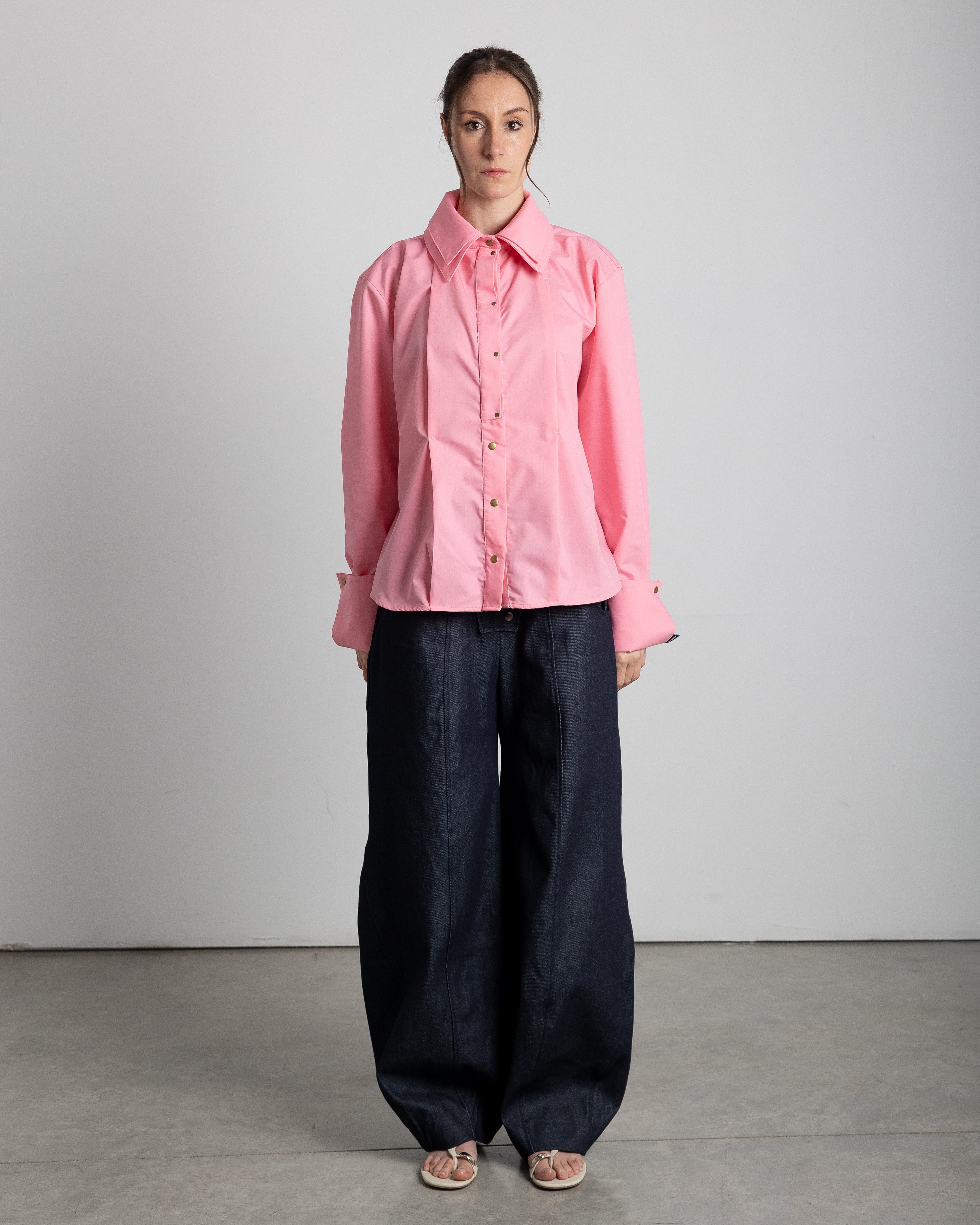 PINK SIGNATURE SHIRT - FLAMINGO
