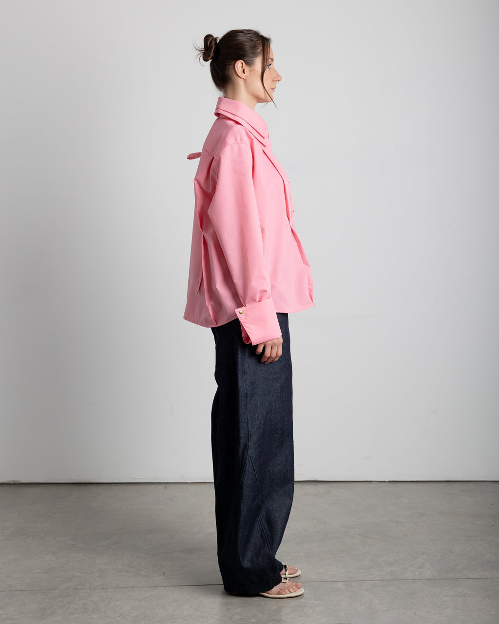 PINK SIGNATURE SHIRT - FLAMINGO
