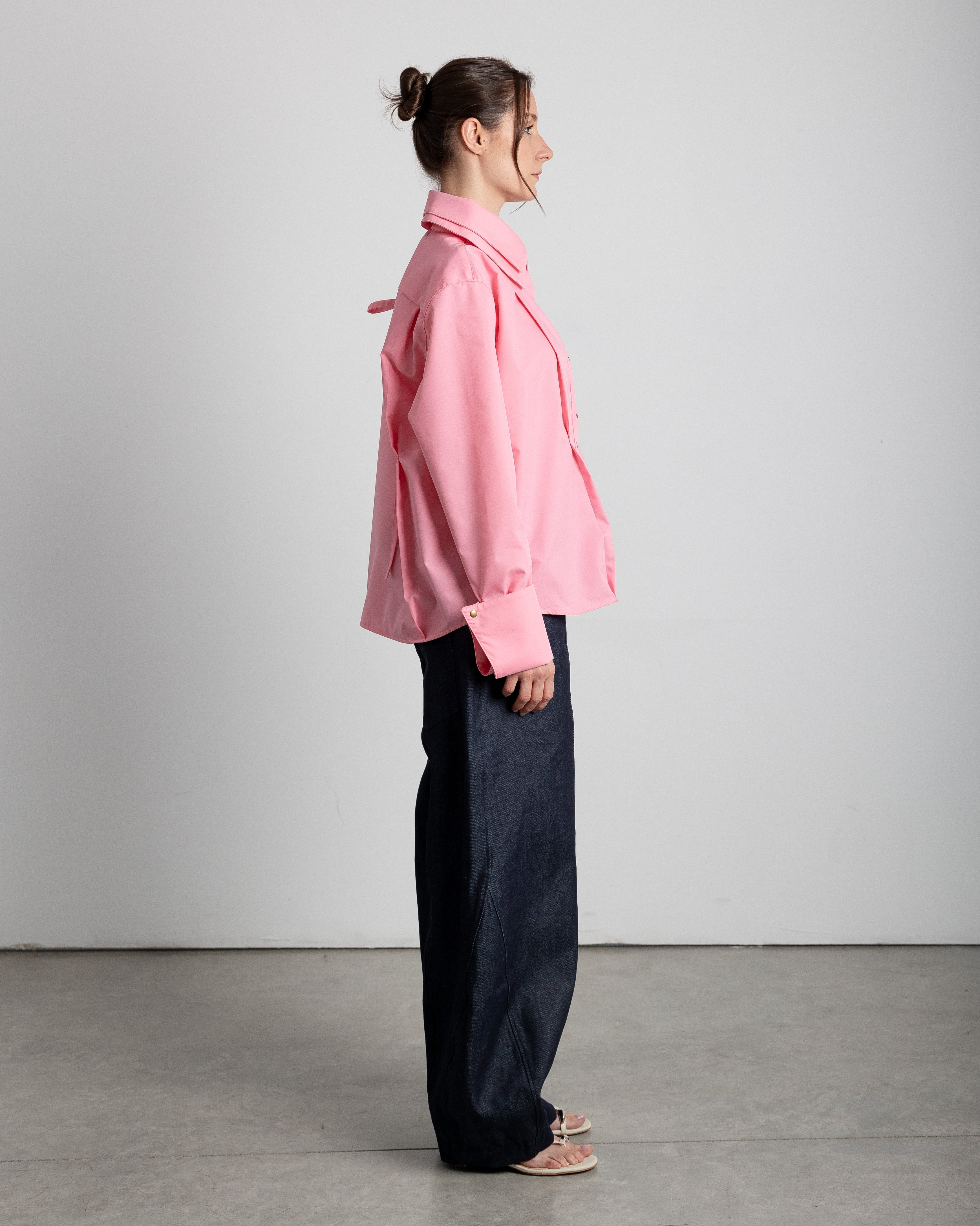 PINK SIGNATURE SHIRT - FLAMINGO