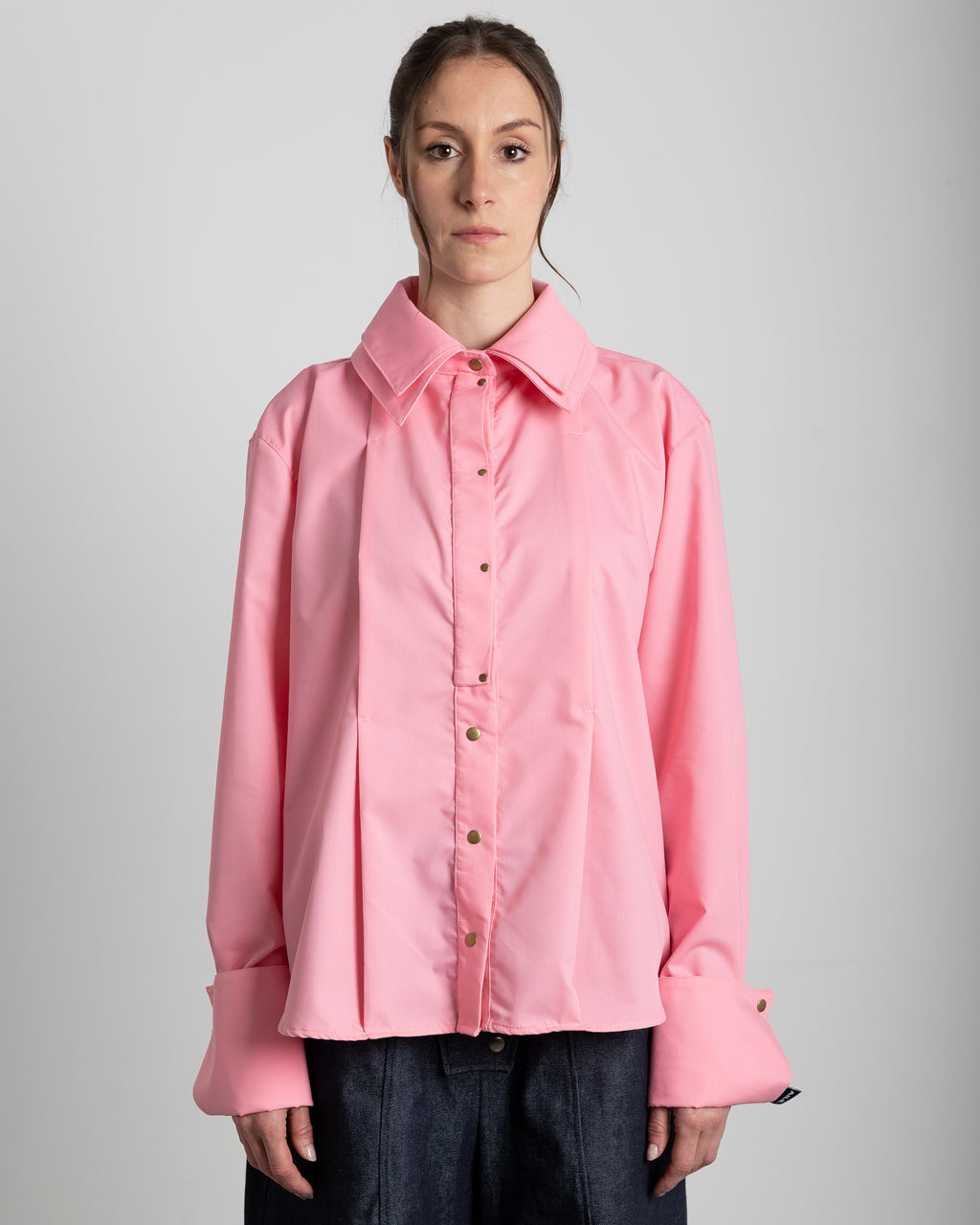 PINK SIGNATURE SHIRT - FLAMINGO
