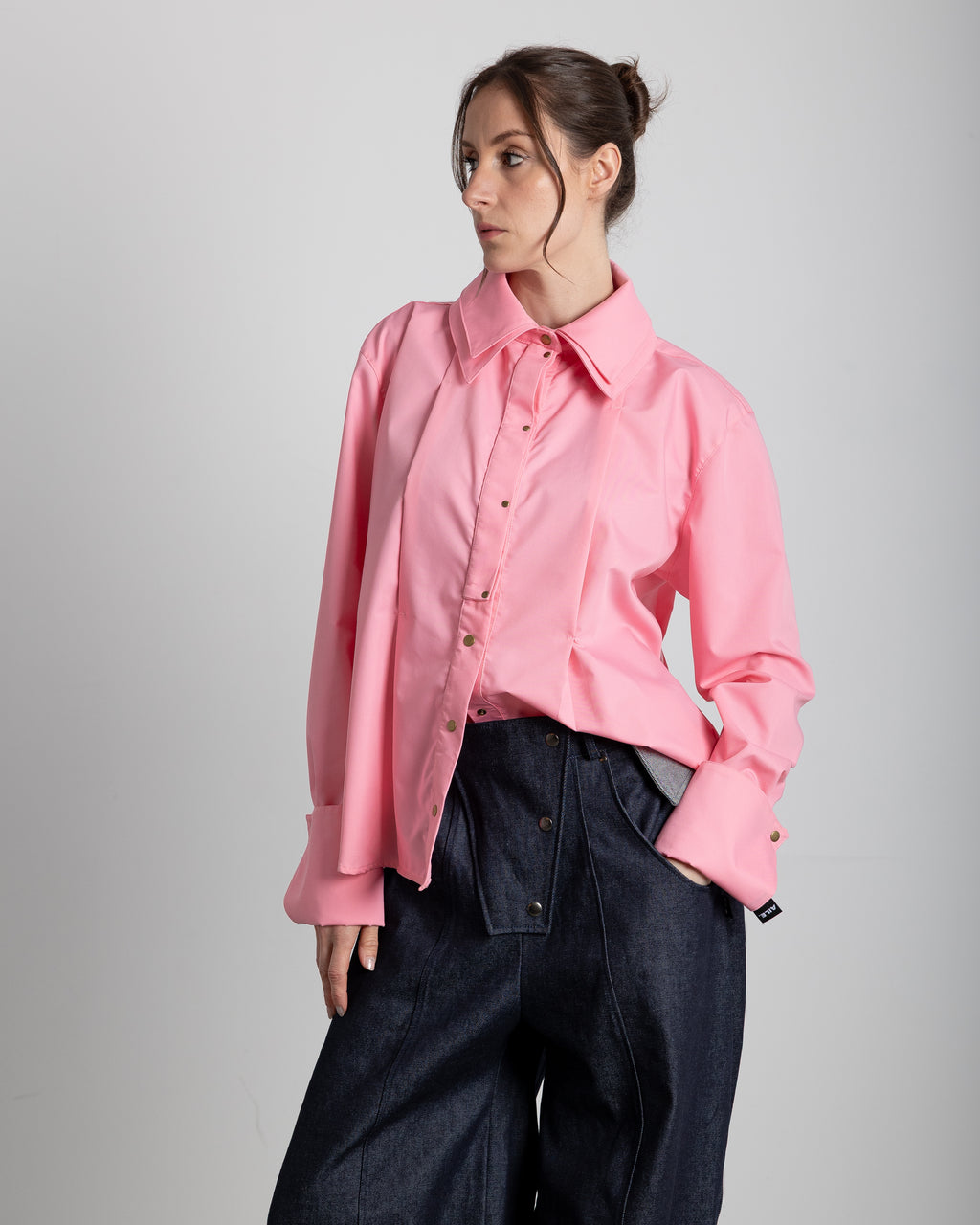 PINK SIGNATURE SHIRT - FLAMINGO