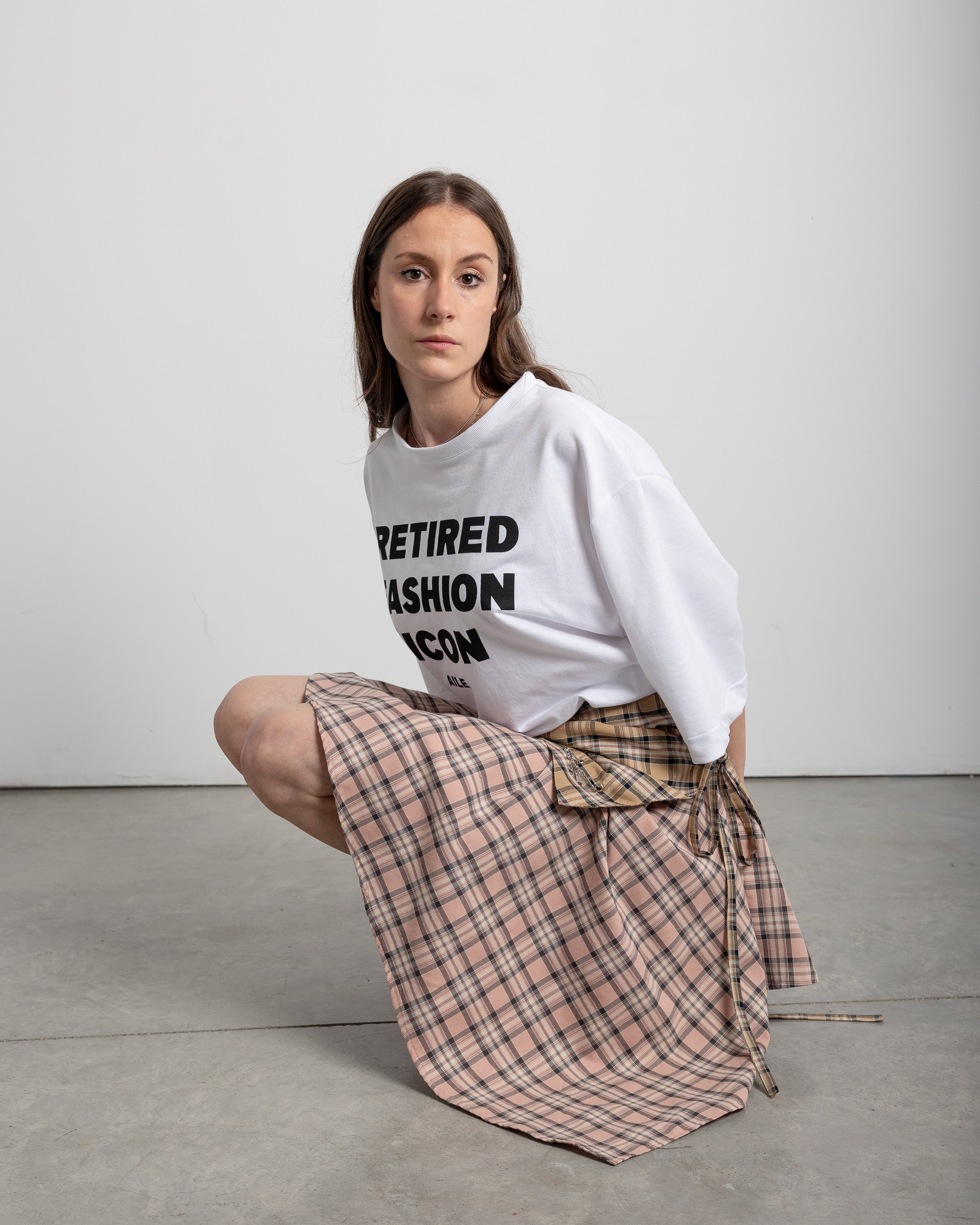 PLAID SKIRT