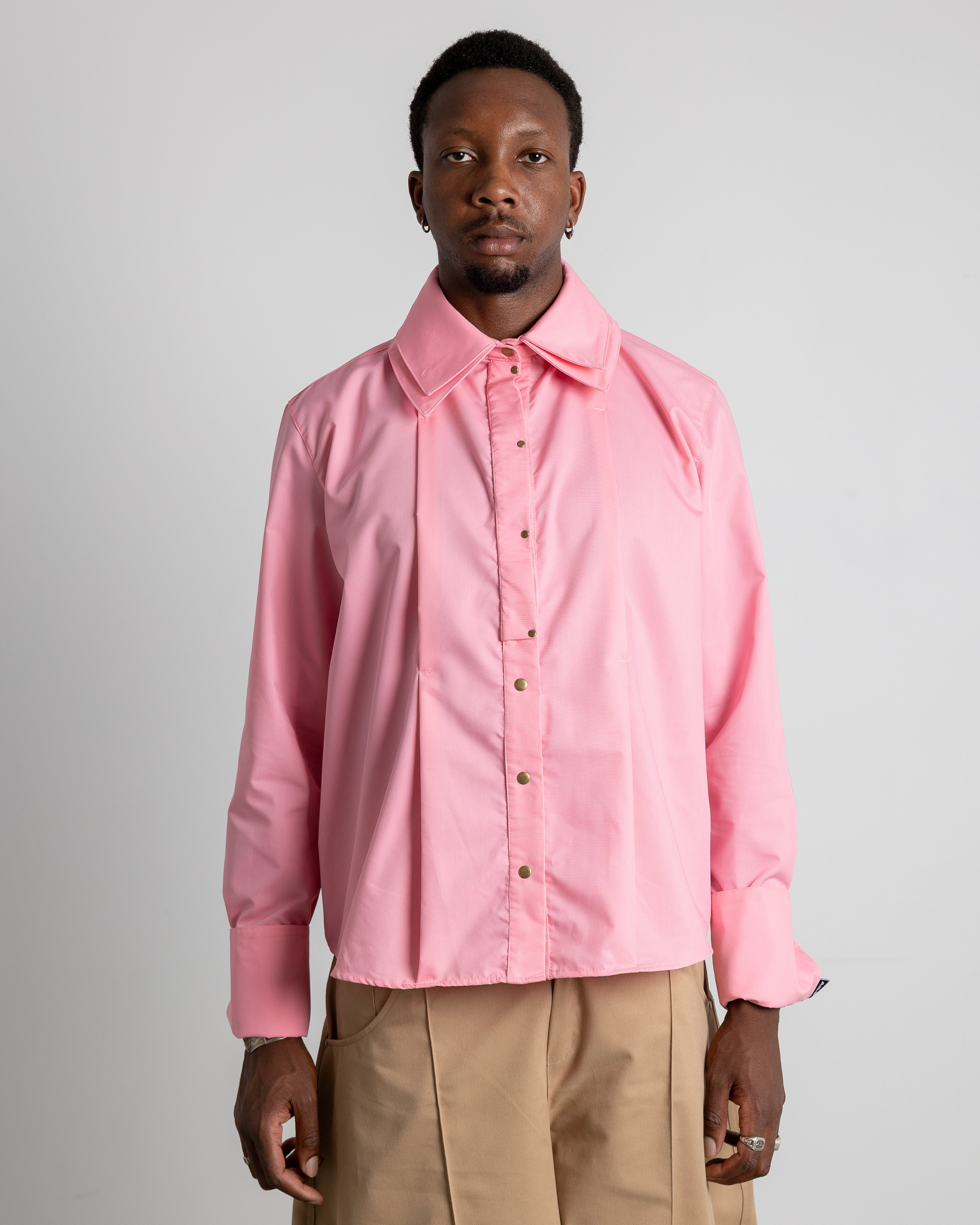 PINK SIGNATURE SHIRT - FLAMINGO