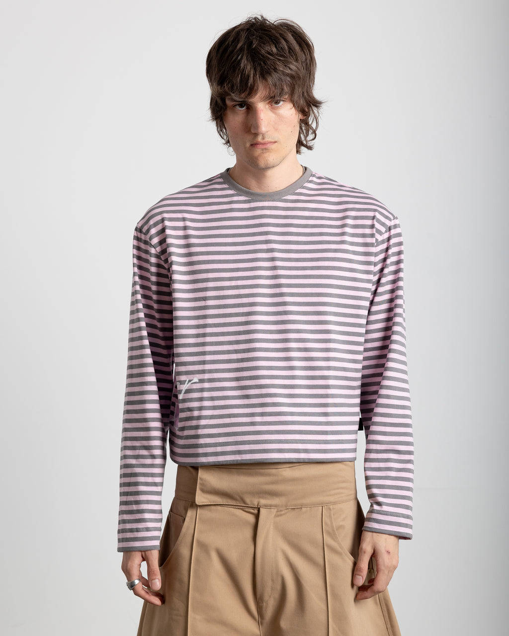 LONG-SLEEVED STRIPED T-SHIRT