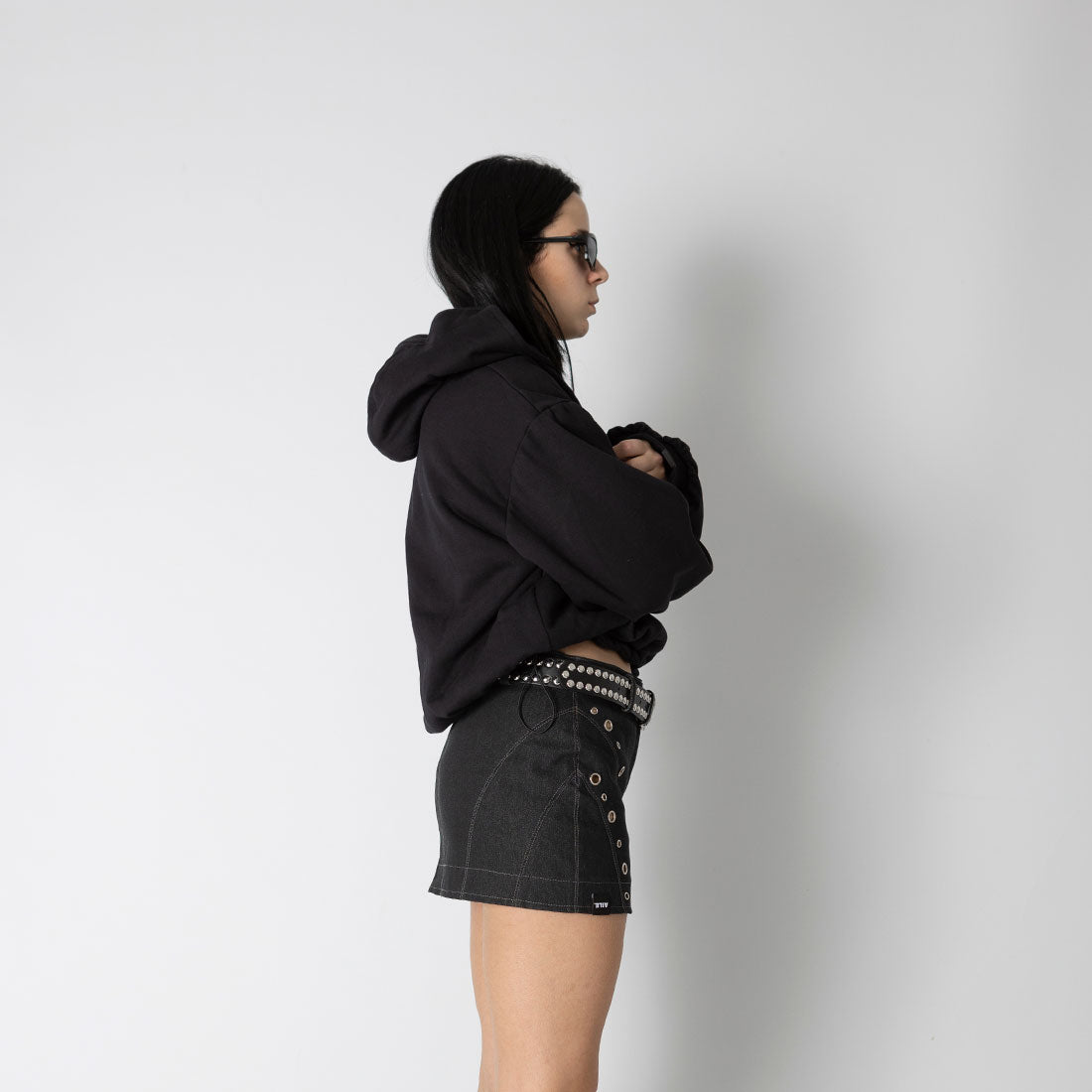DENIM MINI SKIRT