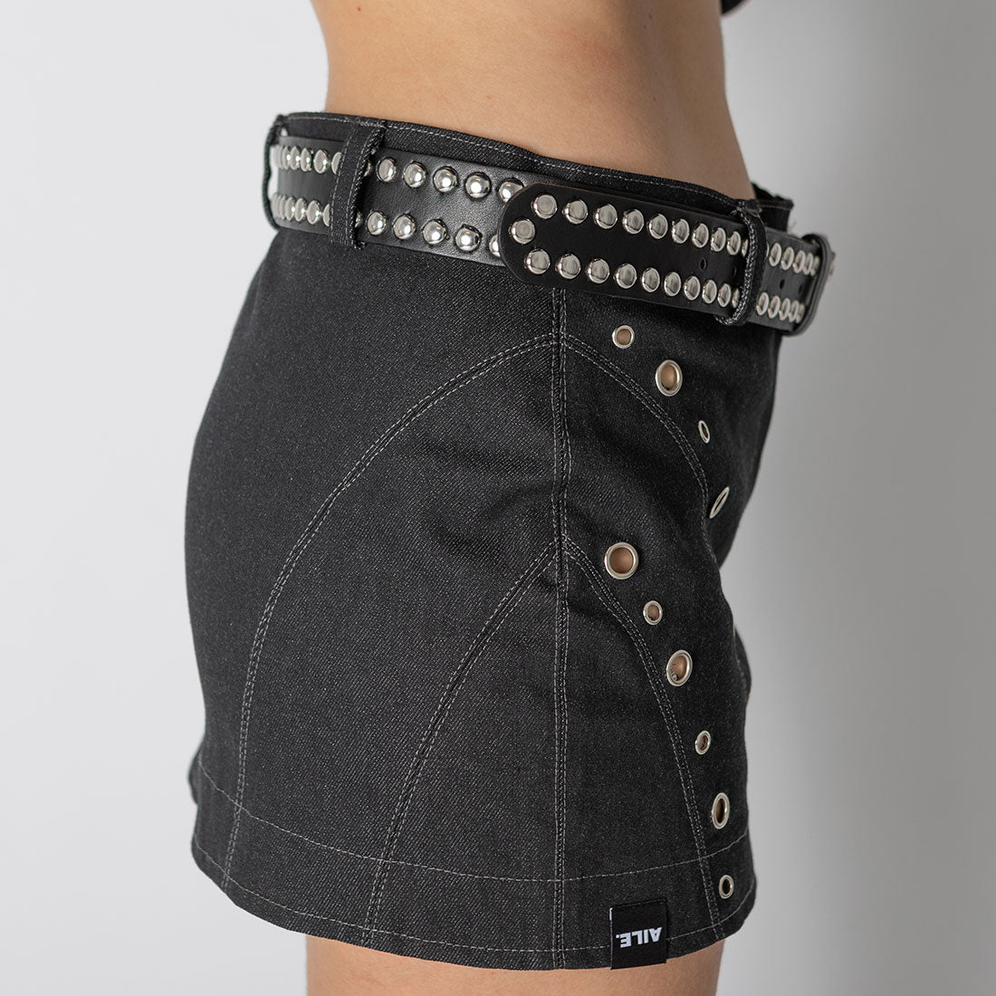 DENIM MINI SKIRT